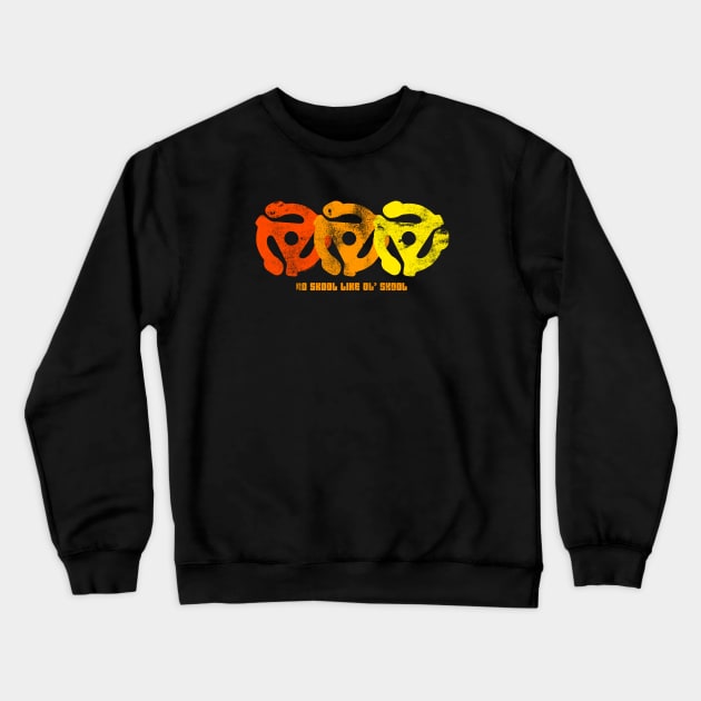 .45 ADAPTER - Ol' Skool Crewneck Sweatshirt by ROBZILLA